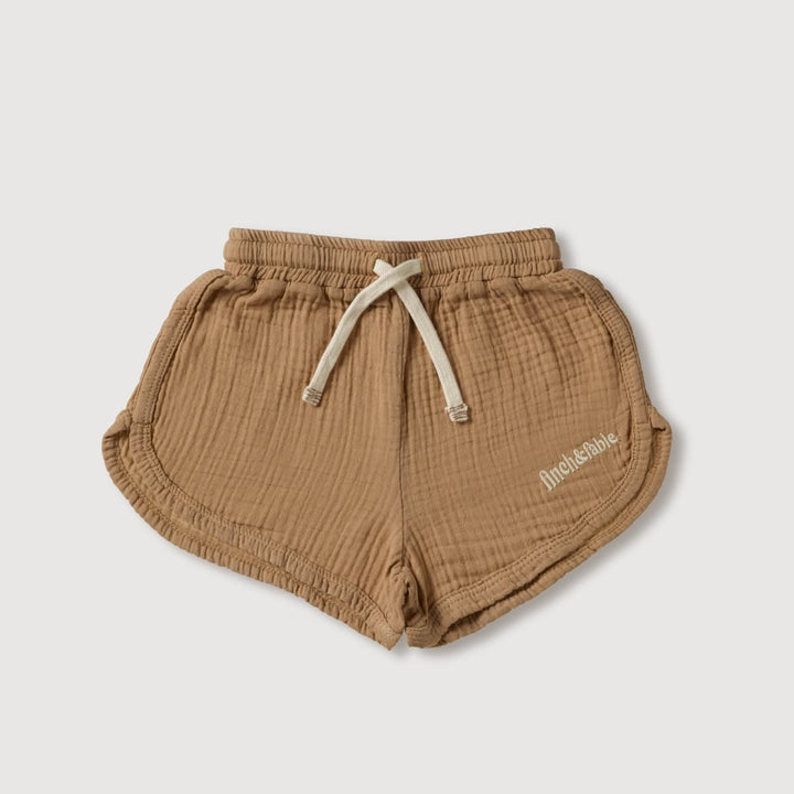 Gauze Shorts - Bronze