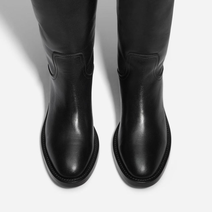 Vera Knee High Boot - Black - FINAL SALE