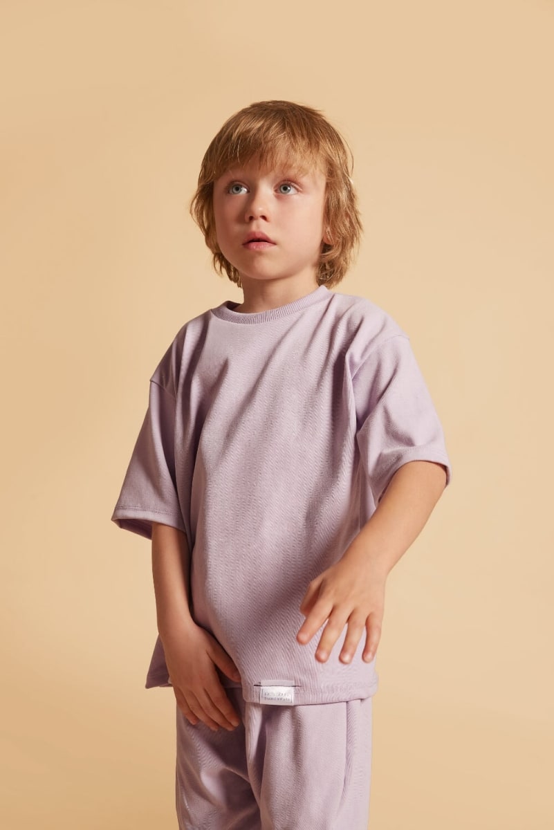 Oversize T-Shirt - Lavender Macaron