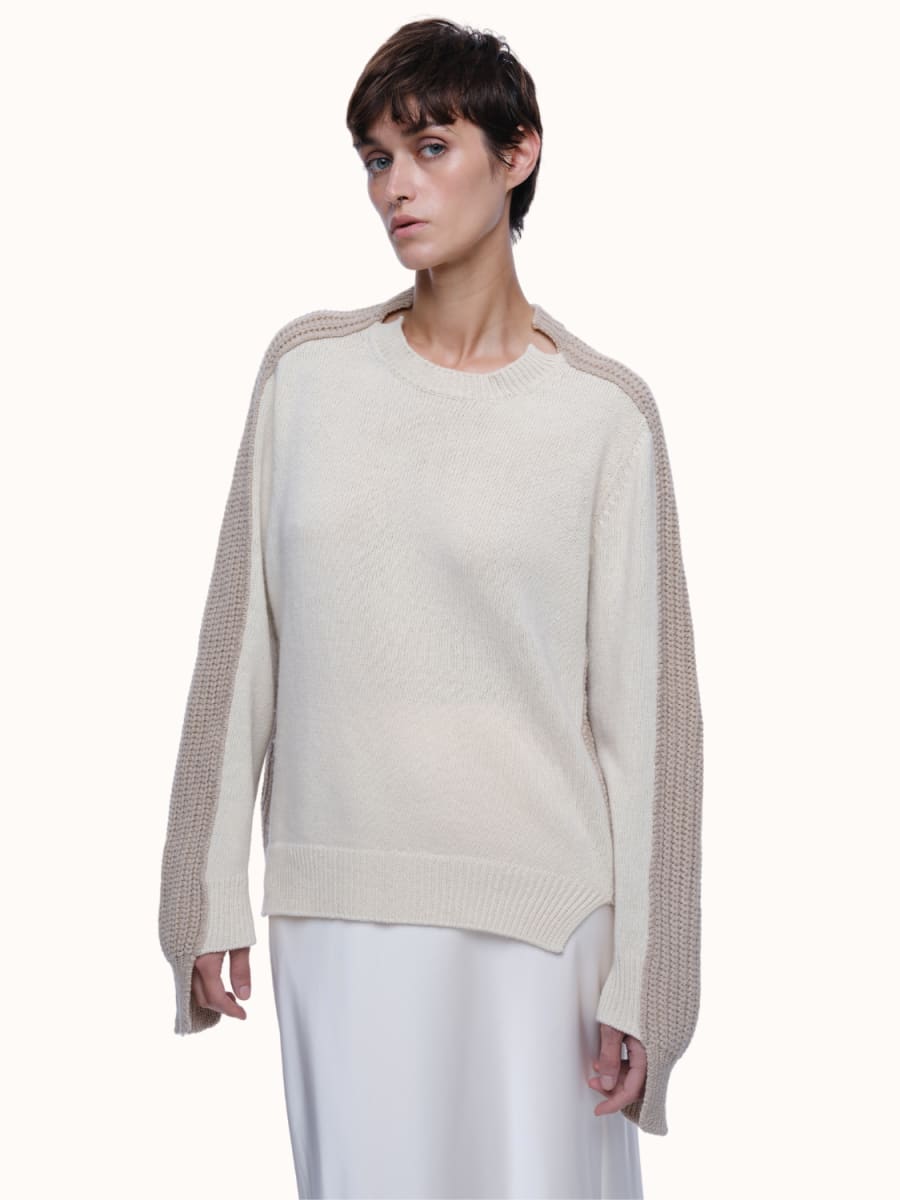 Max Crewneck - Cream