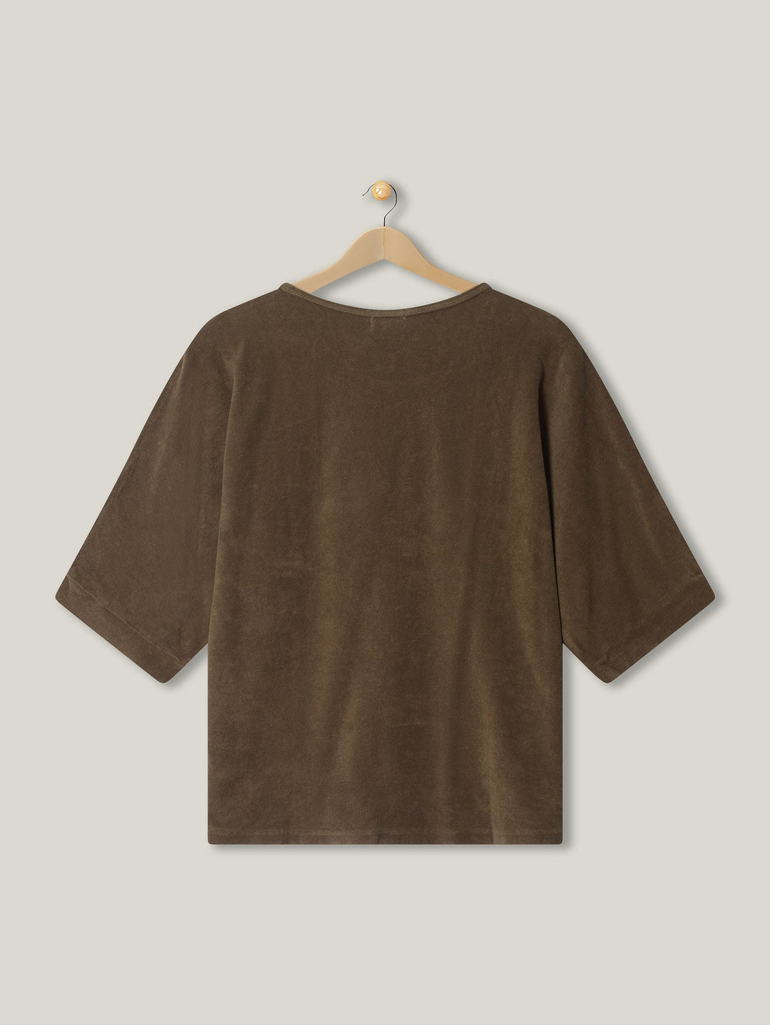 The Oversized Terry Top - Women's - Walnut