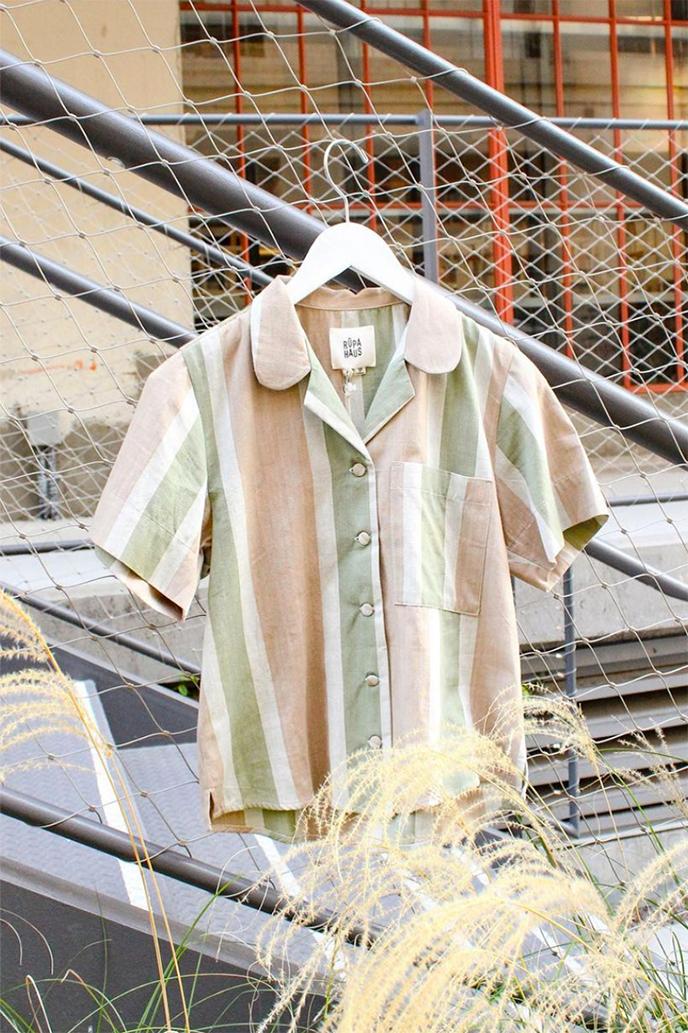 Leah Shirt - Rhubarb