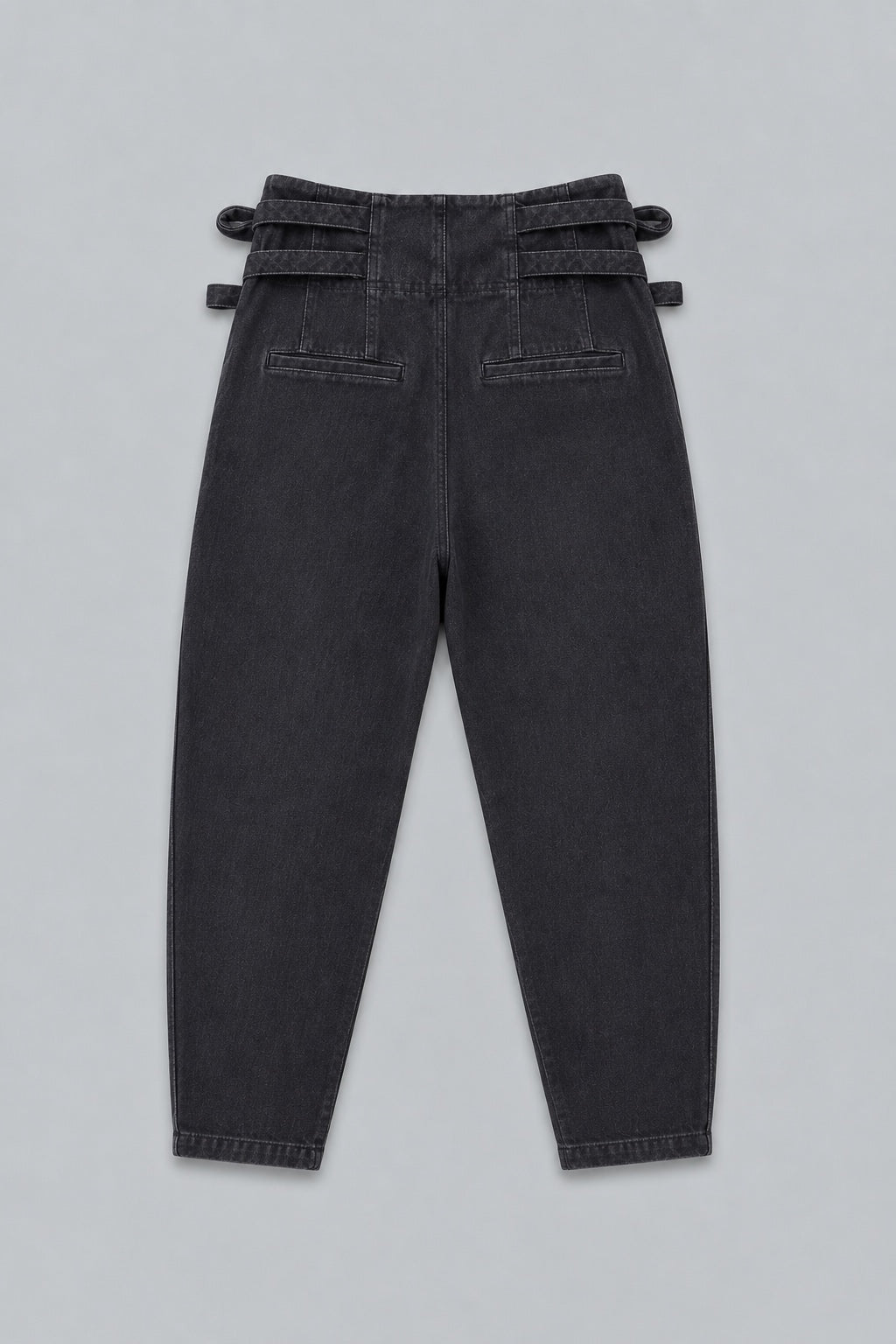 Sydney Side Tie Pants - Black