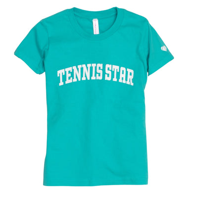Tennis Star Tee - Teal