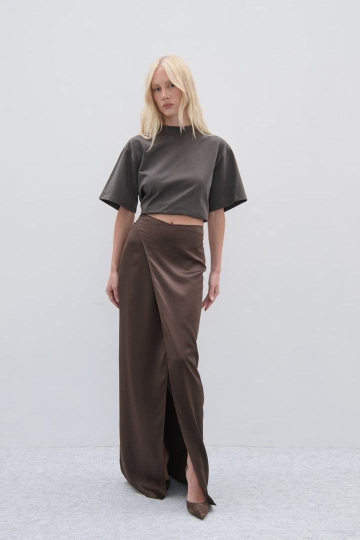 Veil Skirt - Chocolate