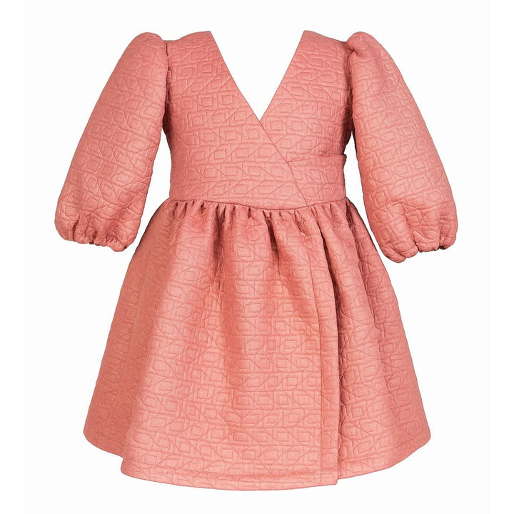 Pink Wrap Dress - Pink