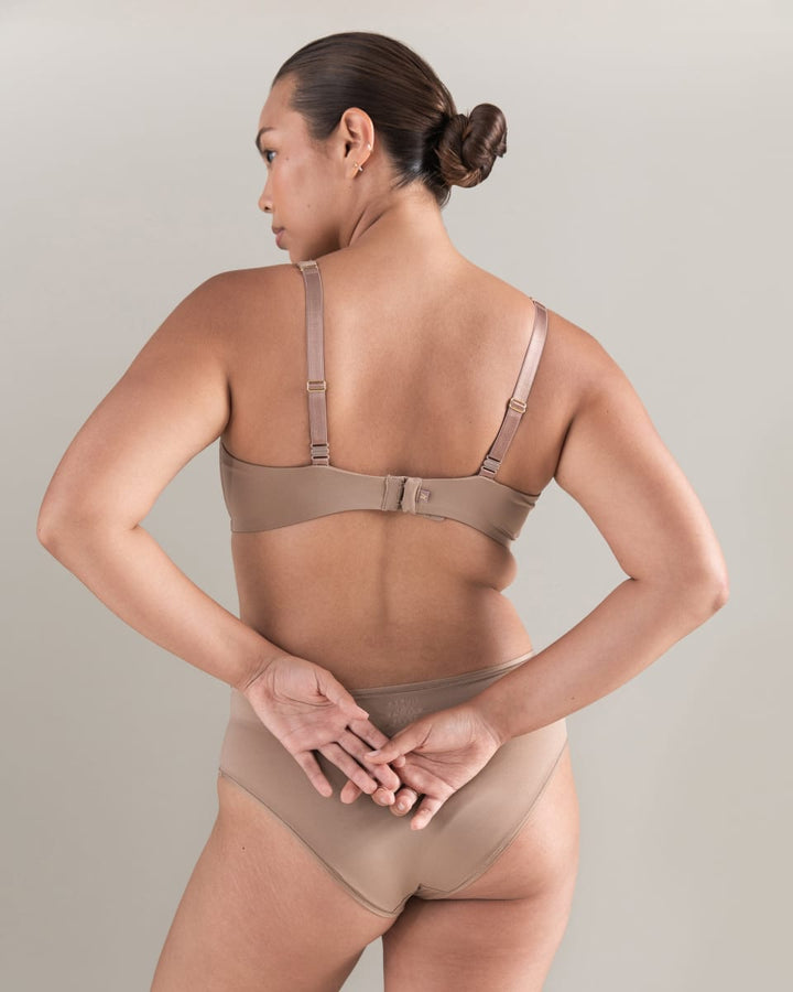 The Easy Does It Bralette Second Skin - Bare 03