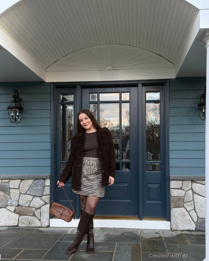 A-Line Skirt - Roast Birch - Skirt