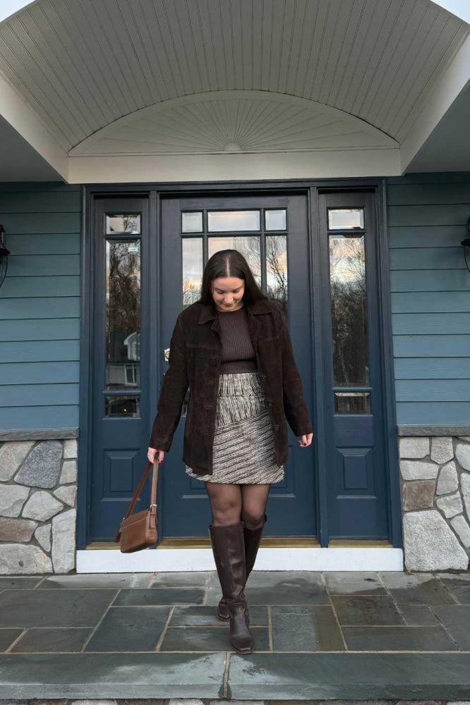 A-Line Skirt - Roast Birch - Skirt