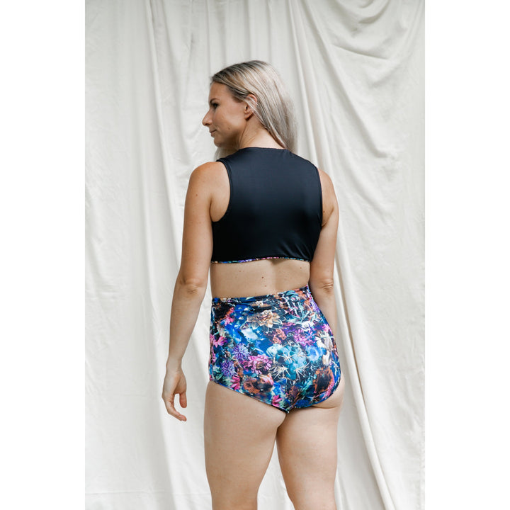 High Waisted Swim Trunk
