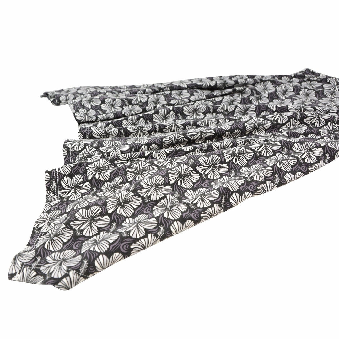 Emma's Racerback Dress - Black Hibscus