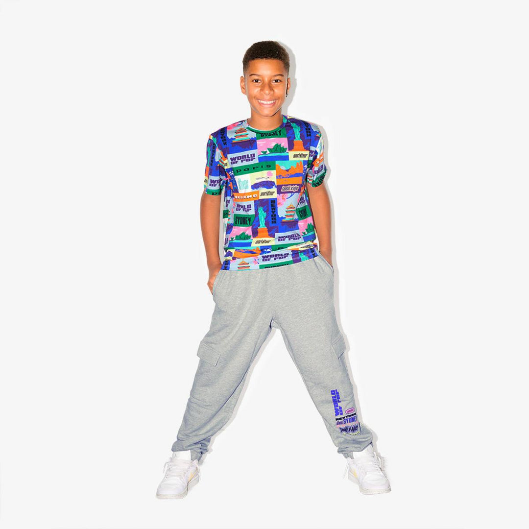 "World Tour" printed t-shirt