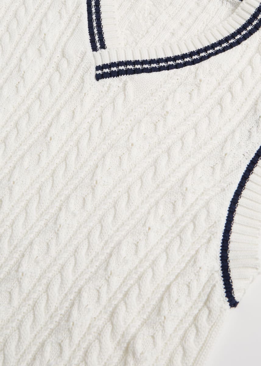 Tennis Vest - White