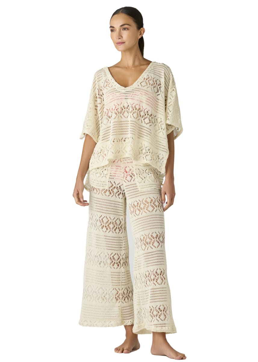 Poncho Gia Brandy - Geometric