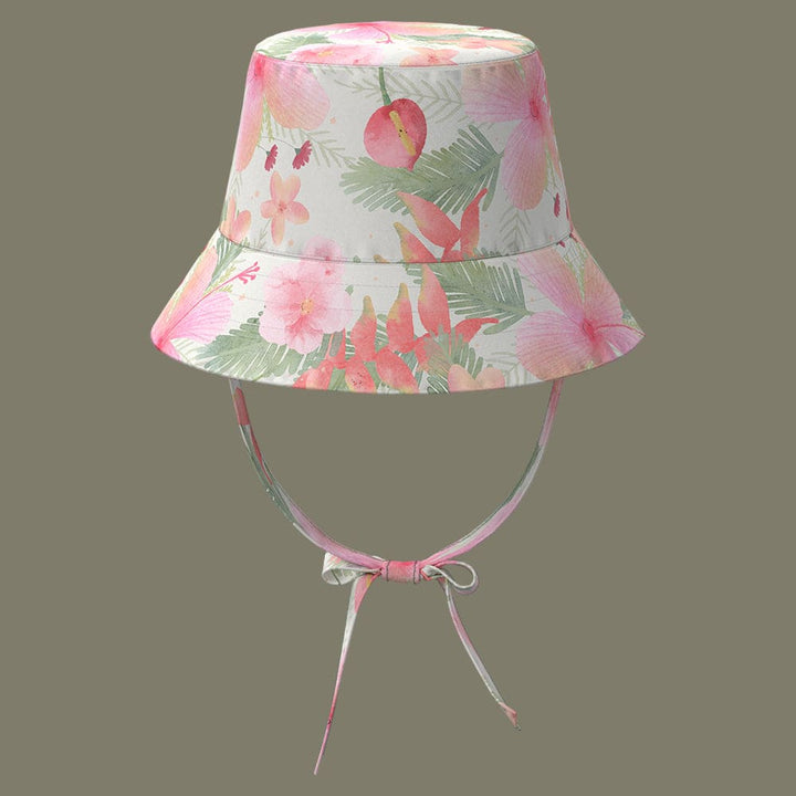 Tropical Flowers Bucket Hat - Tropical Flowers