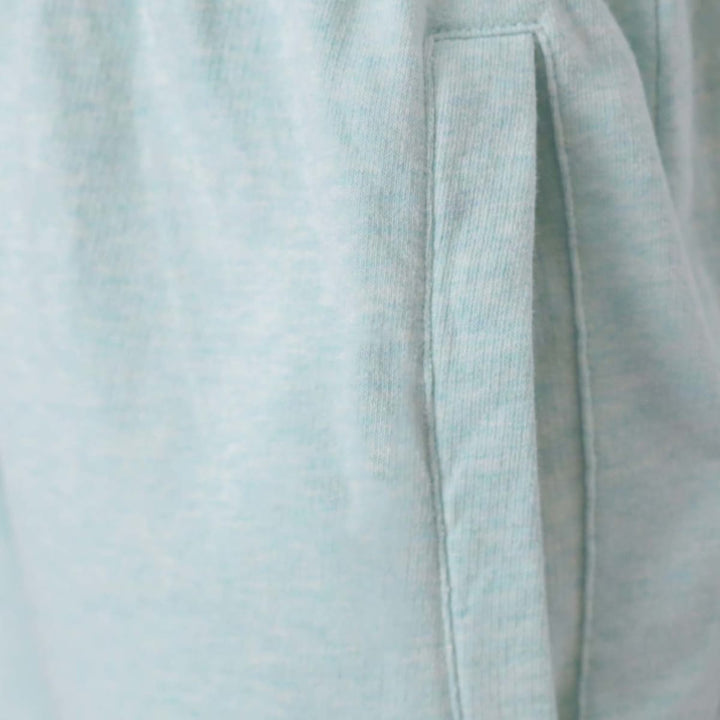 Girls And Boys Sweat Shorts - Mint Green