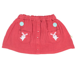 Baby Bunny Skirt (With Bloomer) - Dynamite Pink
