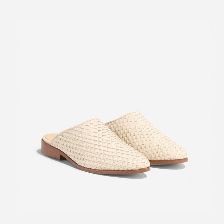 Ama Woven Mule Woven - Bone