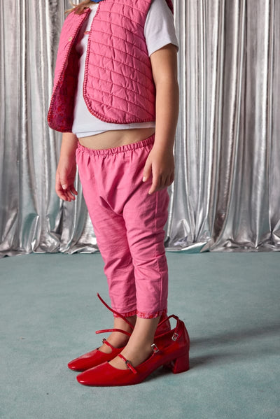 Maxime Reversible Pants - Sorbet Pink