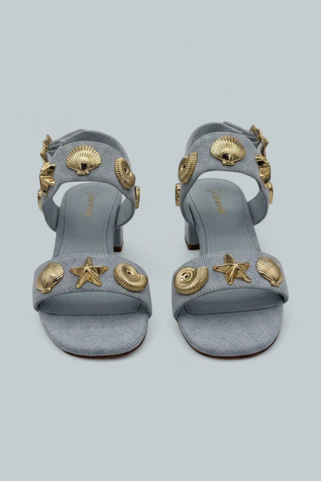 Madison Block Maya Denim Sandals - Maya Denim