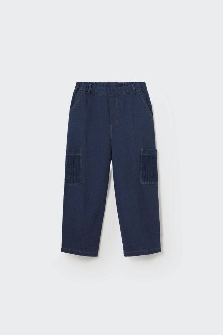 Dobby Denim Pocket Pants Denim