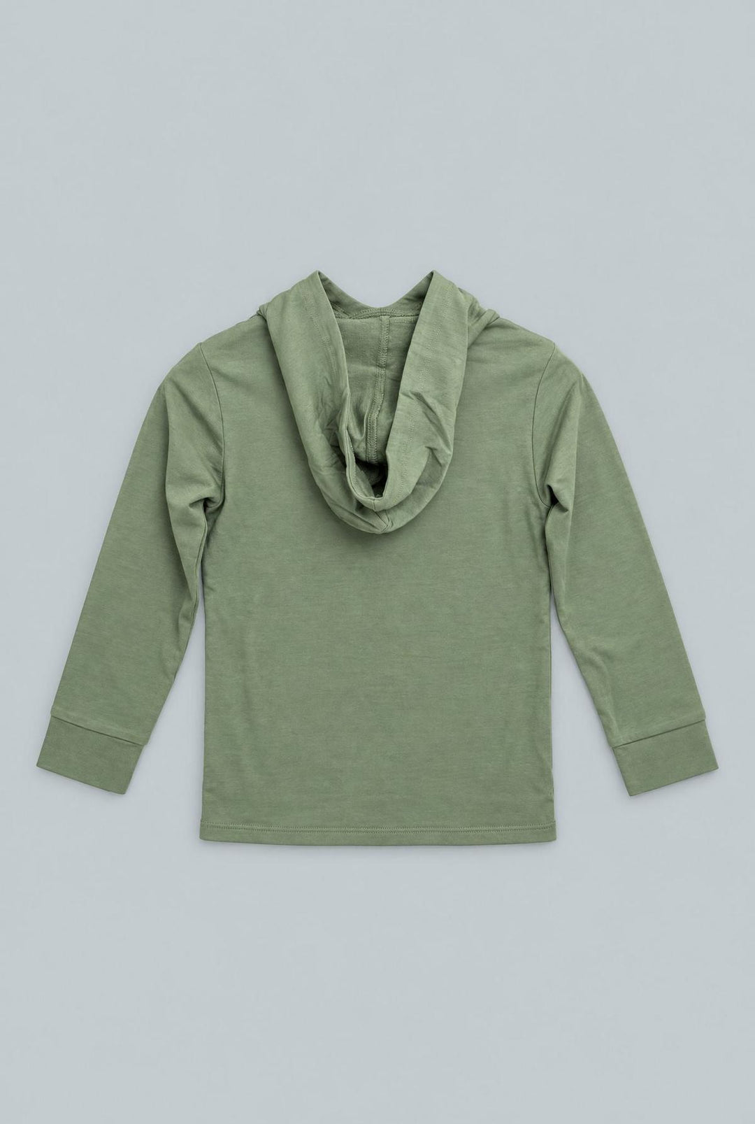 Hooded Jogger Set - Army Green French Terry