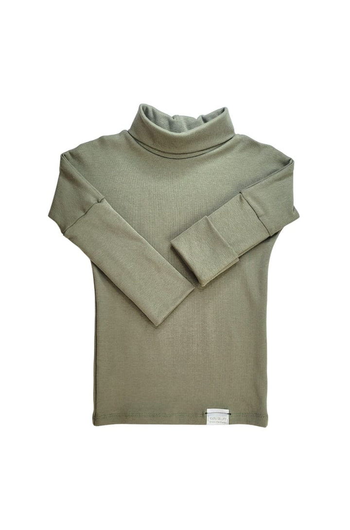 Grow With Me Turtleneck - Olive