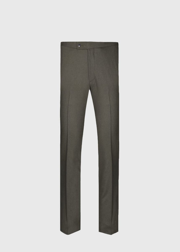 Irish Linen Harley Dress Trousers - Olive