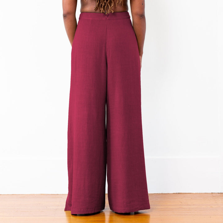 The OG Sasha Pant - Bordeaux