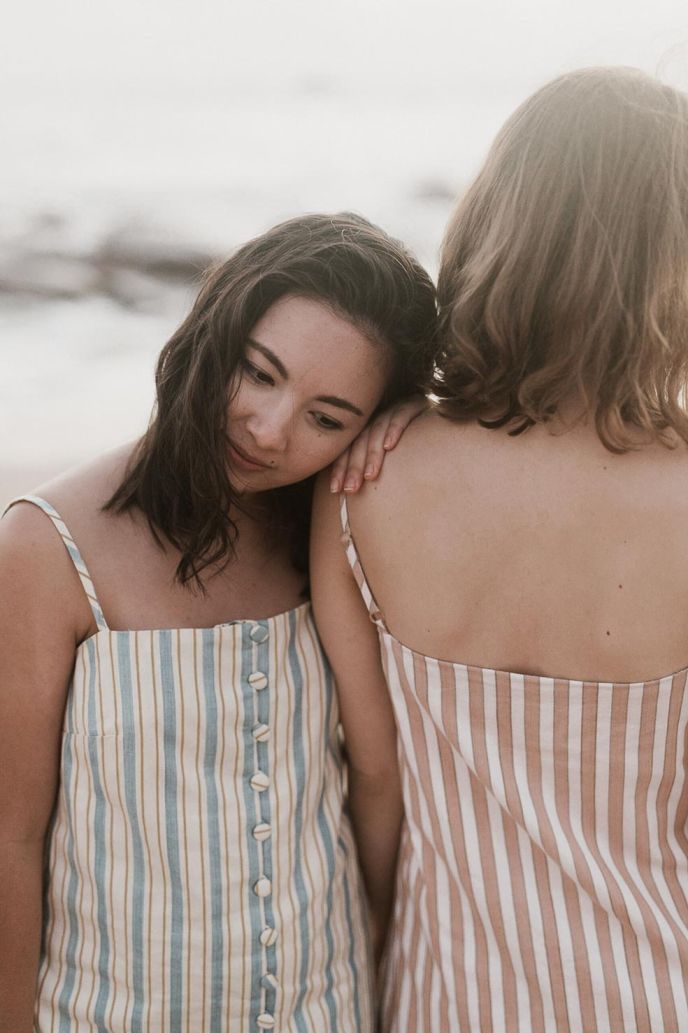 Maryn Slip Dress - Terracotta