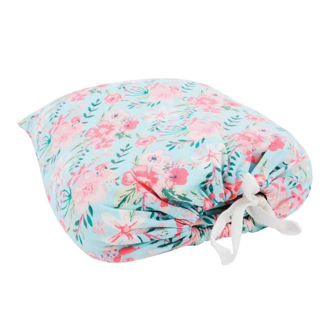 Pillow Case - Aqua Floral