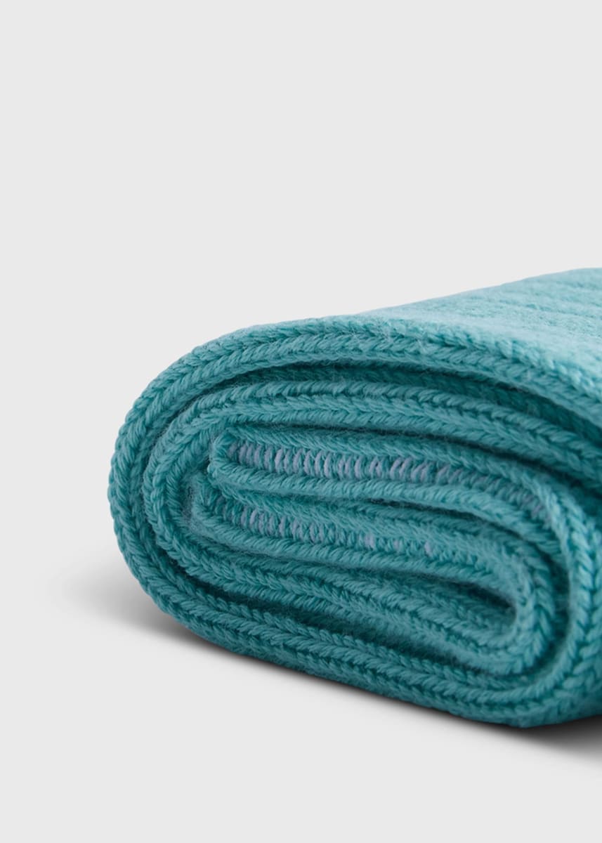 Ribbed Sport Drew Sock - Seafoam