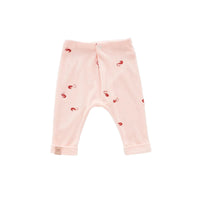 Baby Joggers with Front Pleat - Pink
