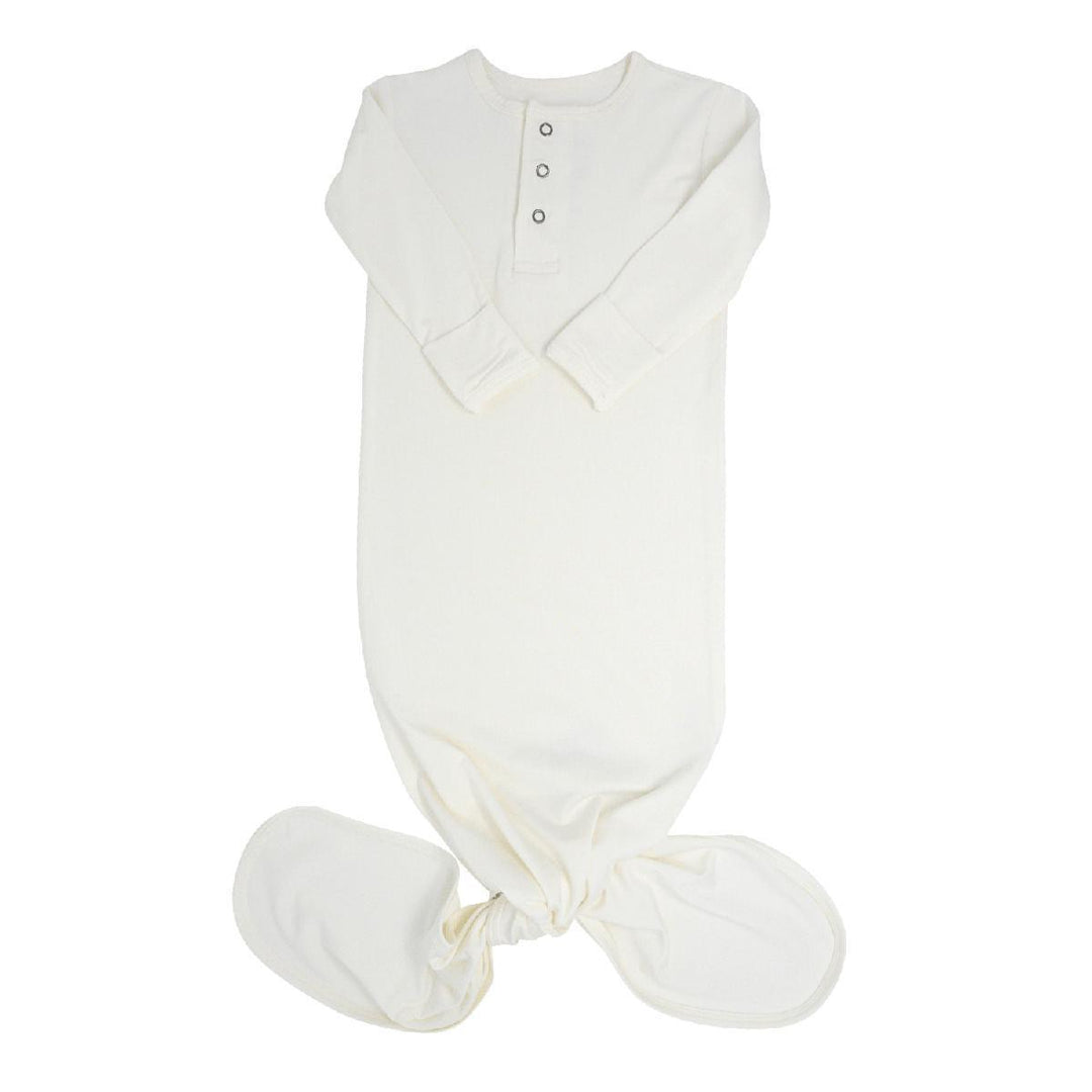 Knotted Gown - Whispery White