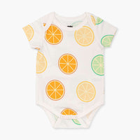 Short Sleeve Jack + Jill Bodysuit - Citrus Crush