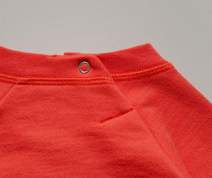 Organic Pima Cotton Sweatshirt Bumblebee Adult - Red