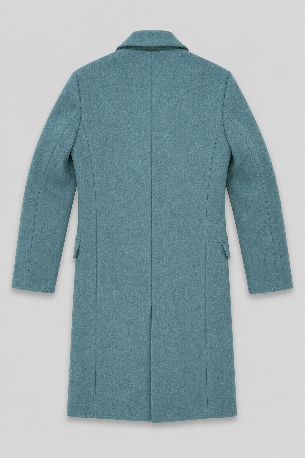 Double Breasted Coat - Agave Green