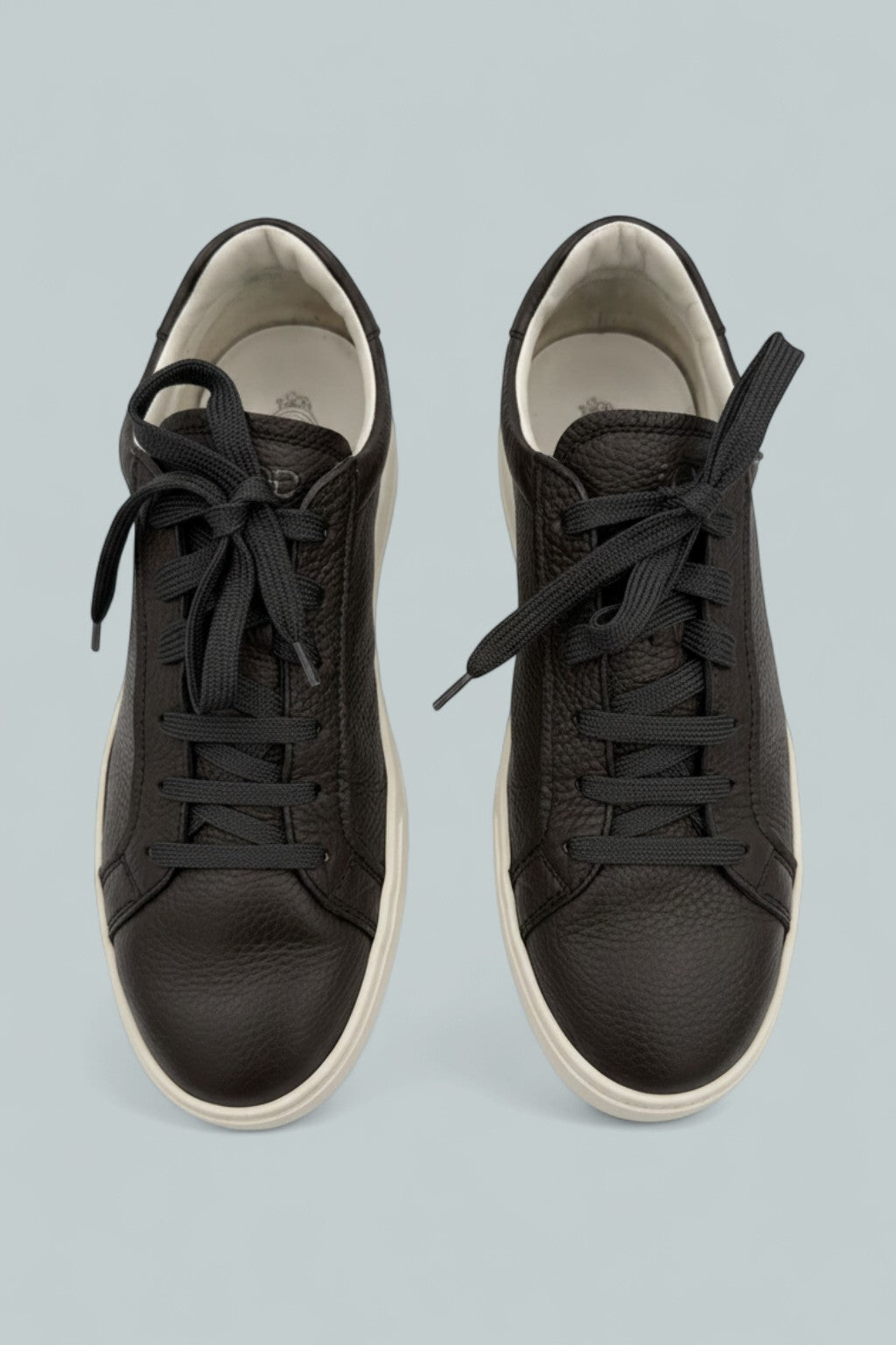 Suede Sneakers - Open Beige