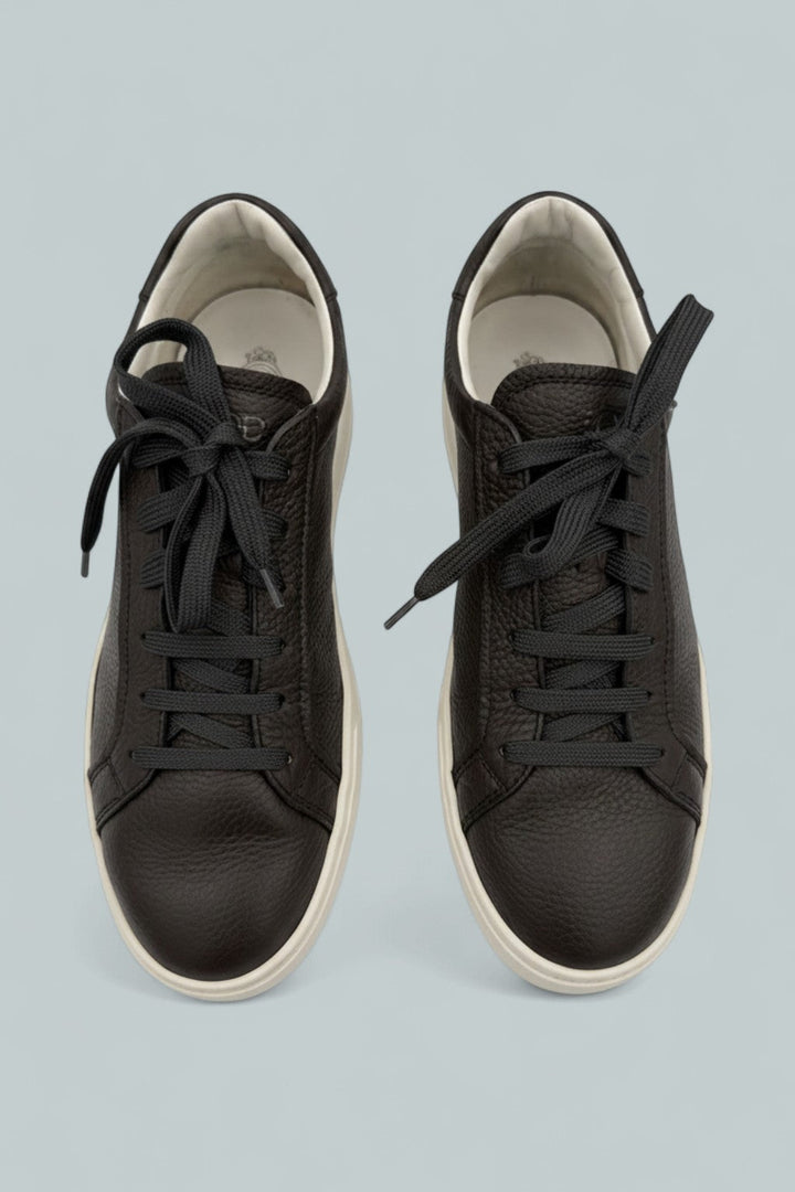 Suede Sneakers - Open Beige