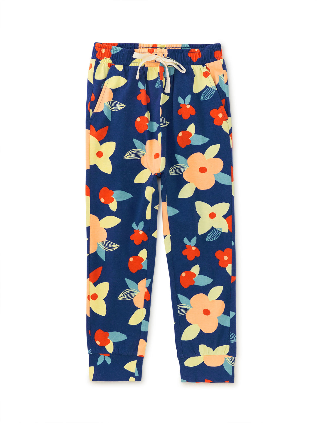 Printed Stretchy Everyday Jogg - Turkish Coastal Floral