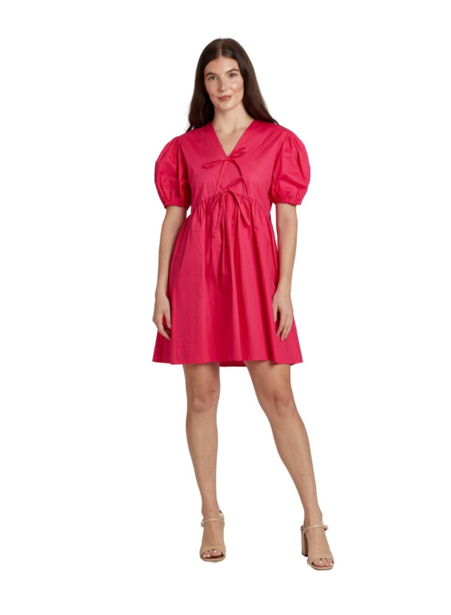 Abby Dress - Bright Pink - Dresses