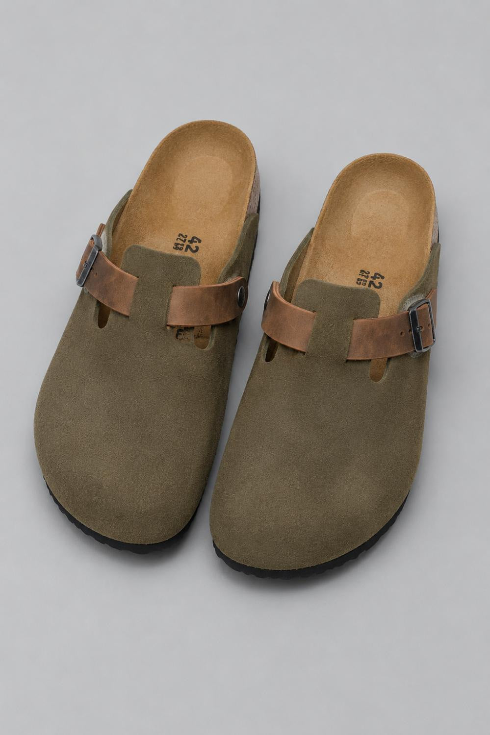 Adult Birkenstock Boston Casual Clogs - Thyme Sde - 46 - Clog