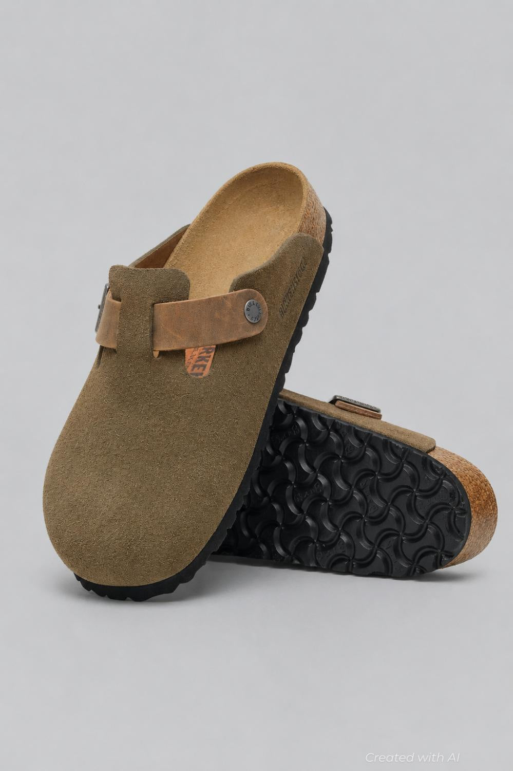 Adult Birkenstock Boston Casual Clogs - Thyme Sde - 46 - Clog
