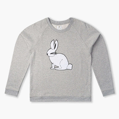 Adult Embroidered Crewneck Sweatshirt - Bunny Love - Crewneck Sweatshirt