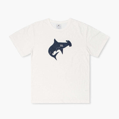 Adult Hammerhead Shark Printed Tee - Friendly Fins - T-shirt