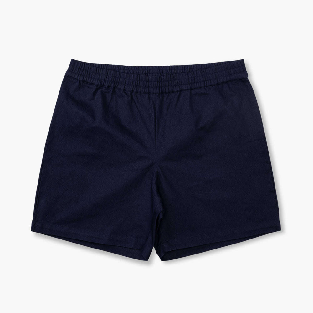 Adult Organic Everyday Twill Shorts - Navy - Shorts
