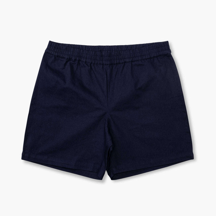 Adult Organic Everyday Twill Shorts - Navy - Shorts