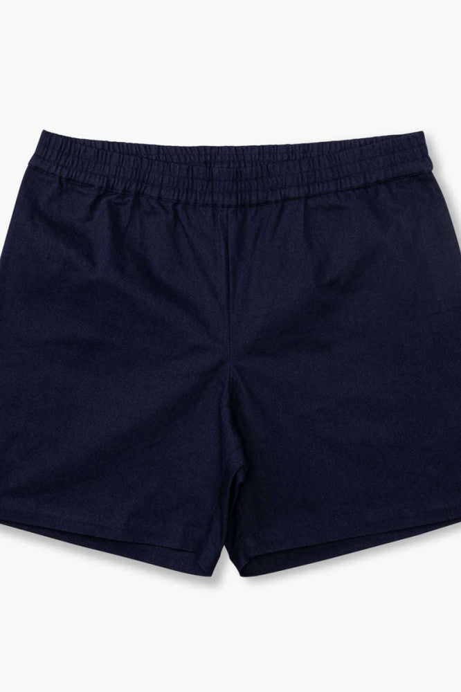 Adult Organic Everyday Twill Shorts - Navy - Shorts