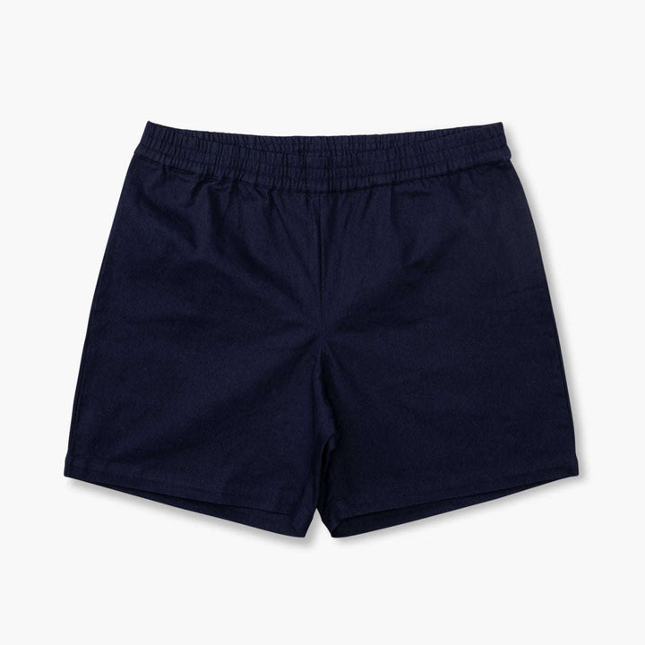 Adult Organic Everyday Twill Shorts - Navy - Shorts