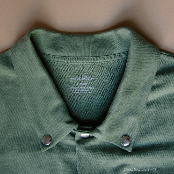 Adult Pima Unisex Jersey Jacket - Green - Jacket